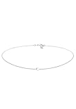 Elli Halskette Damen Choker Herz Anhänger Filigran in 925 Sterling Silber