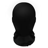 Foto Maske Selbst Gestalten, Personalisierte Herren Dame Maske Mit Gesicht Foto, Logo, Text, Lustige Vollgesichtsmaske, Schwarze Maske 24X40CM Für Halloween Cosplay Geburtstagsfeier