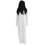 Amosfun Geist Cosplay Kostüm Halloween Party Zombie Vampir Kostüm Spukhaus Verkleiden