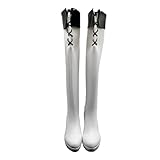 FEITIME Customisation Cosplay Shoes for Esdeath Akame ga Kill Game Cos Prop Female Anime Roles Accessory Boot