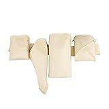 Funhoo Frauen Queen Padme Amidala Kostüm Zubehör Gürtel Requisite Klassische Prinzessin Leia Cosplay Kostüm Halloween Karneval Verkleidung Outfit Erwachsene (beige, XXL)