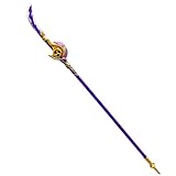 damdos Halloween Prop Genshin Impact Cosplay Swords, Oversized 72' Engulfing Raiden Shogun Sword, Role Playing Birthdays Gift(Raiden Shogun)