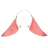 Zhongkaihua Game Character Yae Miko Cosplay Haarschmuck Flauschige Fuchsohren Plüsch Haarband Cartoon Tier Fuchs Biest Lady Beast Ohr Haarschmuck Haarband