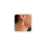 Aneneiceera Vintage Muschel Perle Ohrringe Lange Gold Muschel Ohrringe Perle Ohrringe Boho Ozean Muschel Ohrringe Schmuck Für Frauen Und Mädchen