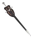 g8ds LOTR Schwert Anduril von Aragorn - mit Wandhalterung und Schwertscheide - Flamme des Westens - Outdoor Deko - Hobbit - Filmschwert