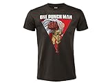 Difuzed T-Shirt One Punch Man offizielles T-Shirt Modell Charakter Unisex Baumwolle Erwachsene Jungen, mehrfarbig, XXL