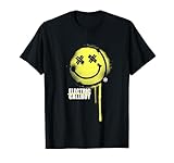 Electric Callboy Damen Spray Smile T-Shirt Schwarz Kurzarm S