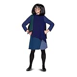Disguise Incredibles 2 Deluxe Damen Edna Kostüm, Blau, M (8-10)