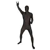 Morphsuit Schwarz Herren, Ganzkörperanzug Schwarz, Schwarzer Ganzkörperanzug, Zentai Ganzkörperanzug, Zentai Suit, Ganzkörperanzug Kostüm, Ganzkörperanzug Karneval, Ganzkörperanzug Halloween M