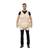 EraSpooky Erwachsene Unisex Fat Suit Lustiges The Old Chubby Halloween Kostümzubehör