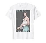 Freddie Mercury Offizielle blaue Jeans Live Icon T-Shirt
