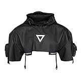 Fabric of the Universe Techwear Fashion Cyberpunk Ghillie Hoodie, Lrc-001f Heavyweight, Large
