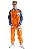 CoolChange Baseball Style Trainingsanzug im Son Goku Design | Jacke und Hose | Größe: M