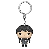 Funko Pop! Keychain: Wednesday Addams - Wednesday Addams - Neuartiger Schlüsselanhänger - Vinyl-Minifigur Zum Sammeln - Strumpffüller - Geschenkidee - Offizielle Handelswaren - TV Fans