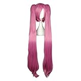 Uearlid Wig Anime Cosplay Anime Akame ga töten! Lange Pferdeschwänze Perücke Cosplay Night Raid Damen Kunsthaar