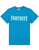 Fortnite Jungen T-Shirt Battle Royale Kinder Blaue oder Schwarze Kurzarmoberteil