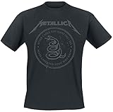 Metallica Snake Ring Tonal Männer T-Shirt schwarz XL 100% Baumwolle Band-Merch, Bands