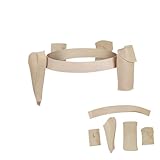 KoleGoe Padme Amidala Gürteltasche Queen Padme Cosplay Kostüm Zubehör Kunstleder Gürtel Set Halloween Kostüm Zubehör