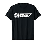 Marvel Iron Man Stark Industries Logo White T-Shirt