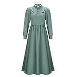 LIKUNGOU Sophie Cosplay Kostüm Grünes Kleid Langarm Outfit Halloween Party Anime Comic Con Frauen Anzug (L)