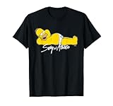 Die Simpsons Homer Sexy Frech Couch Potato beim Faulenzen T-Shirt