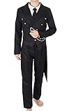 CoolChange Cosplay Kostüm von Sebastian Michaelis für Black Butler Fans | Größe: M