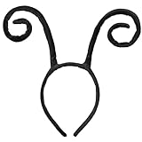 Balinco Fühler Haarreif, Käfer Antennen Kostüm, Ameisen Haarband, Käfer Stirnband, Insekten Accessoire, Kakerlake Outfit, Schmetterling Verkleidung, Fliege Karneval, Biene Fasching Zubehör