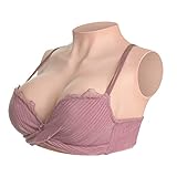 CYOMI Silikon Brüste Brustformen Brustprothese Künstliche Brust Realistische Haut Brustplatten für Crossdresser Transgender Mastektomie Cosplay B-G Cup