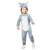 Rubie's Offizielles Tom und Jerry, Tom-Kleinkindkostüm, Kleinkind-Kostüm, Größe 3–4 Jahre