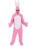 Hase rosa offen Kostüm Einheitsgrösse XXL Erwachsene Herren Damen Fasching Karneval Festival