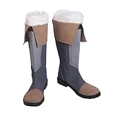 FEITIME Cosplay Boots Shoes For Naofumi Iwatani The Rising Of The Shield Hero Pu Leather Anime Game Custom Boots