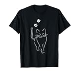 Katzen Motiv Damen - Herren - Katze lustig T-Shirt