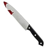 W WIDMANN MILANO Party Fashion - Blutige Waffe, 30 cm, Messer, Hackebeil, Accessoire, Psychopath, Killer, Halloween