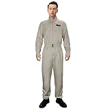 Funhoo Herren Geisterjagd Kostüm Ghost Buster Overalls Halloween Cosplay Afterlife Jumpsuit für Erwachsene Party Outfit (XL)
