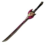 damdos Halloween Prop 40' Genshin Impact Cosplay Sword Sun Bird Sword Raiden Shogun Mistsplitter Reforged Weapon (Mistsplitter Reforge)