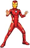 Rubie's Offizielles Kostüm Iron Man, Marvels Avengers, klassisch, für Kinder, Superhelden-Verkleidung, Größe S Halloween