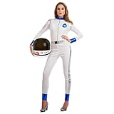 Boland - Kostüm Astronautin für Damen, 6-teilig, Faschingskostüm für Mottoparty, Halloween oder Karneval, Raumanzug, Space Girl