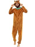 Scoobie DOO Onesie | Jumpsuit Herren | Overall Braun XX-Large