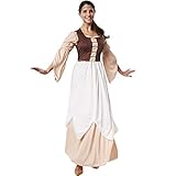 dressforfun 900549 - Damenkostüm schöne Müllerstochter, Mittelalterliches Kostüm in warmen Farben (M | Nr. 302524)