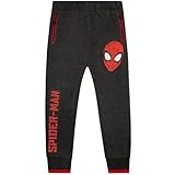 Marvel Jungen Spiderman Jogginghose Grau 122