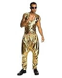 Rubie's Herren Mc Hammer Gold Lame Pants Kostüme in Erwachsenengröße, Einheitsgre