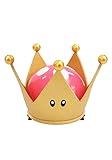 C-ZOFEK Bowsette Krone Gold Kunststoff Halloween Cosplay für Damen (Gold)
