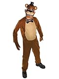 Rubie's Official Childrens Freddy Five Nights at Freddy's, Karnevalskostüm, 132 cm - Medium, 5/7 Jahre. Halloween
