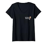 Damen Auf Aperol Spritztour. Jungesellinnenabschied JGA Spritz Fun T-Shirt mit V-Ausschnitt