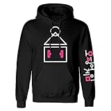 Squid Game – Logo & Symbol-Premium-Kapuzenpullover mit Seitentaschen-nachhaltig-80% Bio- Baumwolle, 20% recyceltes Polyester-Herren (Unisex) Hoody für Netflix-Serien Fans (XXL), Schwarz