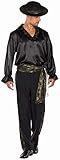 Rubie's 14461-58 Herren Kostüm Spanier Flamenco-Tänzer Mariachi Don Miguel schwarz Fasching (58), Multi-Colored