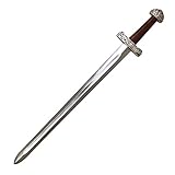 LOOYAR Wikingerschwert, Mittelalter, PU-Schaum, Spielzeugwaffe als Kostüm-Accessoire für Berserker, Soldat, Ritter, Krieger, Schlachtspiele, Halloween, Cosplay, LARP, Mittelalter-Spiele
