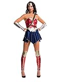 Rubie's 820953XS League Offizielles DC Comics Warner Bros Dawn of Justice Wonder Woman Kostüm, Damen, 0, XS Halloween