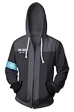 ValorSoul Game Cosplay Hoodies Jacke 3D Gedruckt Kapuze Unisex Lose Pullover Sweatshirt, Schwarz, L