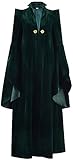 hongwei Damen Professor Mcgonagall Kostüm Robe Grün Zauberin Umhang Mantel Hexe Halloween Cosplay Kostüm (klein, grün)